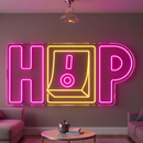 Hip Hop Neon Sign