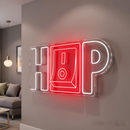 Hip Hop Neon Sign