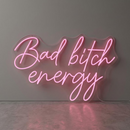 Bad Bitch Energy Led Neon Light Art