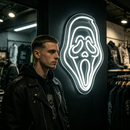 Scream Ghost Neon Sign