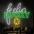 St Patrick's Day Lucky Led Sign
