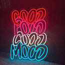 Good Food Good Mood Neon Sign