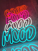 Good Food Good Mood Neon Sign