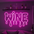 Wine Neon Light Sign
