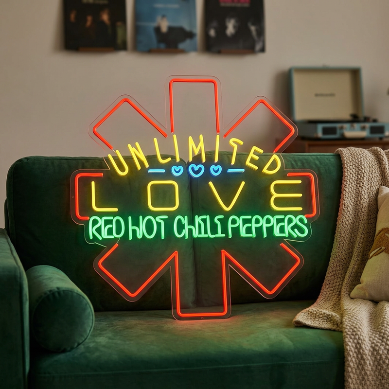 Red Hot Chili Peppers Neon Light Sign