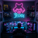 Cyberpunk Gamer Neon Sign