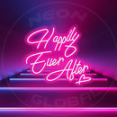 Happily Ever After Neon Sign,Neon Sign, custom neon, led light, led neon light, led neon sign, home decor neon, wedding neon sign, party neon light , Business logo Neon Sign, cool lamp light, custom name neon sign, Custom Led Light, bedroom neon sign,