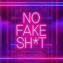 No Fake Shit Neon Sign, Neon Sign, custom neon, led light, led neon light, led neon sign, home decor neon, wedding neon sign, party neon light , Business logo Neon Sign, cool lamp light, custom name neon sign, Custom Led Light, bedroom neon sign, 