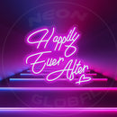 Happily Ever After Neon Sign,Neon Sign, custom neon, led light, led neon light, led neon sign, home decor neon, wedding neon sign, party neon light , Business logo Neon Sign, cool lamp light, custom name neon sign, Custom Led Light, bedroom neon sign, 