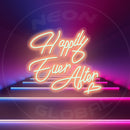 Happily Ever After Neon Sign,Neon Sign, custom neon, led light, led neon light, led neon sign, home decor neon, wedding neon sign, party neon light , Business logo Neon Sign, cool lamp light, custom name neon sign, Custom Led Light, bedroom neon sign,