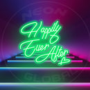 Happily Ever After Neon Sign,Neon Sign, custom neon, led light, led neon light, led neon sign, home decor neon, wedding neon sign, party neon light , Business logo Neon Sign, cool lamp light, custom name neon sign, Custom Led Light, bedroom neon sign,