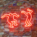 Keith Haring Daning Neon Sign