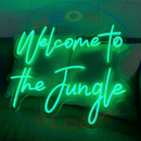 Welcome To The Jungle Neon Sign ,Neon Sign, custom neon, led light, led neon light, led neon sign, home decor neon, wedding neon sign, party neon light , Business logo Neon Sign, cool lamp light, custom name neon sign, Custom Led Light, bedroom neon sign,