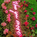 Love You More Neon Sign,Neon Sign, custom neon, led light, led neon light, led neon sign, home decor neon, wedding neon sign, party neon light , Business logo Neon Sign, cool lamp light, custom name neon sign, Custom Led Light, bedroom neon sign,