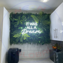 It Was All A Dream Neon Sign，Neon Sign, custom neon, led light, led neon light, led neon sign, home decor neon, wedding neon sign, party neon light , Business logo Neon Sign, cool lamp light, custom name neon sign, Custom Led Light, bedroom neon sign, 