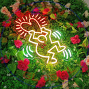 Keith Haring Neon Sign,Neon Sign, custom neon, led light, led neon light, led neon sign, home decor neon, wedding neon sign, party neon light , Business logo Neon Sign, cool lamp light, custom name neon sign, Custom Led Light, bedroom neon sign,