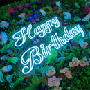 Happy Birthday Neon Sign,Neon Sign, custom neon, led light, led neon light, led neon sign, home decor neon, wedding neon sign, party neon light , Business logo Neon Sign, cool lamp light, custom name neon sign, Custom Led Light, bedroom neon sign,