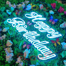 Happy Birthday Neon Sign,Neon Sign, custom neon, led light, led neon light, led neon sign, home decor neon, wedding neon sign, party neon light , Business logo Neon Sign, cool lamp light, custom name neon sign, Custom Led Light, bedroom neon sign,