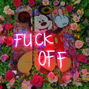 Fuck Off Printing Neon Sign,Neon Sign, custom neon, led light, led neon light, led neon sign, home decor neon, wedding neon sign, party neon light , Business logo Neon Sign, cool lamp light, custom name neon sign, Custom Led Light, bedroom neon sign, 