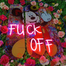 Fuck Off Printing Neon Sign,Neon Sign, custom neon, led light, led neon light, led neon sign, home decor neon, wedding neon sign, party neon light , Business logo Neon Sign, cool lamp light, custom name neon sign, Custom Led Light, bedroom neon sign,