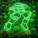 Astronaut Neon Sign, Neon Sign, custom neon , led light, led neon light, led neon sign, home decor art, wedding decor , party neon light , business logo neon, cool lamp light, custom name neon sign, Custom Led Light