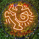 Twisted Keith Haring Neon Sign,Neon Sign, custom neon, led light, led neon light, led neon sign, home decor neon, wedding neon sign, party neon light , Business logo Neon Sign, cool lamp light, custom name neon sign, Custom Led Light, bedroom neon sign, 