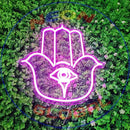 Hamsa Neon Sign