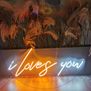 I Love You Neon Sign，Neon Sign, custom neon, led light, led neon light, led neon sign, home decor neon, wedding neon sign, party neon light , Business logo Neon Sign, cool lamp light, custom name neon sign, Custom Led Light, bedroom neon sign, 