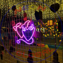 Angel-and-Demon Neon Sign,Neon Sign, custom neon , led light, led neon light, led neon sign, home decor art, wedding decor , party neon light , business logo neon, cool lamp light, custom name neon sign, Custom Led Light