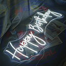 Happy Birthday Neon Sign