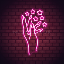 star on hand neon sign,Neon Sign, custom neon, led light, led neon light, led neon sign, home decor neon, wedding neon sign, party neon light , Business logo Neon Sign, cool lamp light, custom name neon sign, Custom Led Light, bedroom neon sign,