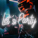 Let's Party Neon Sign,Neon Sign, custom neon, led light, led neon light, led neon sign, home decor neon, wedding neon sign, party neon light , Business logo Neon Sign, cool lamp light, custom name neon sign, Custom Led Light, bedroom neon sign, 