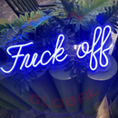 Fuck Off Neon Sign,Neon Sign, custom neon, led light, led neon light, led neon sign, home decor neon, wedding neon sign, party neon light , Business logo Neon Sign, cool lamp light, custom name neon sign, Custom Led Light, bedroom neon sign,