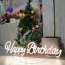 Happy Birthday Neon Sign,Neon Sign, custom neon, led light, led neon light, led neon sign, home decor neon, wedding neon sign, party neon light , Business logo Neon Sign, cool lamp light, custom name neon sign, Custom Led Light, bedroom neon sign,