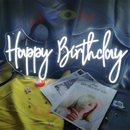 Happy Birthday Neon Sign