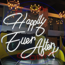 Happily Ever After Neon Sign,Neon Sign, custom neon, led light, led neon light, led neon sign, home decor neon, wedding neon sign, party neon light , Business logo Neon Sign, cool lamp light, custom name neon sign, Custom Led Light, bedroom neon sign, 