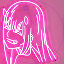 Zero Two Neon Sign