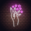 star on hand neon sign,Neon Sign, custom neon, led light, led neon light, led neon sign, home decor neon, wedding neon sign, party neon light , Business logo Neon Sign, cool lamp light, custom name neon sign, Custom Led Light, bedroom neon sign,