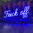 Fuck Off Neon Sign,Neon Sign, custom neon, led light, led neon light, led neon sign, home decor neon, wedding neon sign, party neon light , Business logo Neon Sign, cool lamp light, custom name neon sign, Custom Led Light, bedroom neon sign, 