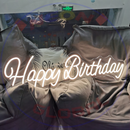 Happy Birthday Neon Sign,Neon Sign, custom neon, led light, led neon light, led neon sign, home decor neon, wedding neon sign, party neon light , Business logo Neon Sign, cool lamp light, custom name neon sign, Custom Led Light, bedroom neon sign,