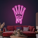 dripping crown neon sign,Neon Sign, custom neon, led light, led neon light, led neon sign, home decor neon, wedding neon sign, party neon light , Business logo Neon Sign, cool lamp light, custom name neon sign, Custom Led Light, bedroom neon sign,
