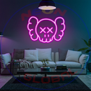 Deadly Kaws Neon Sign,Neon Sign, custom neon , led light, led neon light, led neon sign, home decor art, wedding decor , party neon light , Business Neon Sign, cool lamp light, custom name neon sign, Custom Led Light