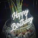 Happy Birthday Neon Sign,Neon Sign, custom neon, led light, led neon light, led neon sign, home decor neon, wedding neon sign, party neon light , Business logo Neon Sign, cool lamp light, custom name neon sign, Custom Led Light, bedroom neon sign,