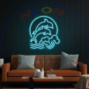 Dolphin Led Neon Sign,Neon Sign, custom neon, led light, led neon light, led neon sign, home decor neon, wedding neon sign, party neon light , Business logo Neon Sign, cool lamp light, custom name neon sign, Custom Led Light, bedroom neon sign,