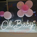 Oh Baby Neon Sign, Neon Sign, custom neon, led light, led neon light, led neon sign, home decor neon, wedding neon sign, party neon light , Business logo Neon Sign, cool lamp light, custom name neon sign, Custom Led Light, bedroom neon sign,