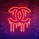 Melting Channel Neon Sign,Neon Sign, custom neon, led light, led neon light, led neon sign, home decor neon, wedding neon sign, party neon light , Business logo Neon Sign, cool lamp light, custom name neon sign, Custom Led Light, bedroom neon sign,