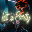 Let's Party Neon Sign,Neon Sign, custom neon, led light, led neon light, led neon sign, home decor neon, wedding neon sign, party neon light , Business logo Neon Sign, cool lamp light, custom name neon sign, Custom Led Light, bedroom neon sign,