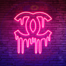 Melting Channel Neon Sign,Neon Sign, custom neon, led light, led neon light, led neon sign, home decor neon, wedding neon sign, party neon light , Business logo Neon Sign, cool lamp light, custom name neon sign, Custom Led Light, bedroom neon sign,