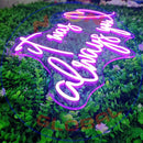 It Was All A Dream Neon Sign,Neon Sign, custom neon, led light, led neon light, led neon sign, home decor neon, wedding neon sign, party neon light , Business logo Neon Sign, cool lamp light, custom name neon sign, Custom Led Light, bedroom neon sign,