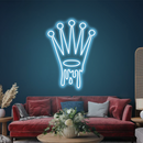 dripping crown neon sign,Neon Sign, custom neon, led light, led neon light, led neon sign, home decor neon, wedding neon sign, party neon light , Business logo Neon Sign, cool lamp light, custom name neon sign, Custom Led Light, bedroom neon sign,